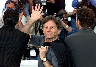 Roman Polanski, a su llegada al Festival de Cannes.