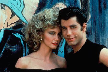 El título de la película ya lo decía todo: Grease (brillantina), así que el maquillaje de Olivia Newton John no podía decepcionar.