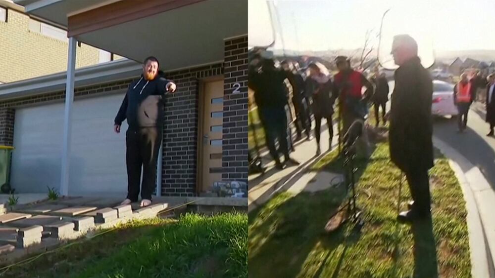 La regañina de un vecino al primer ministro australiano por pisar el césped