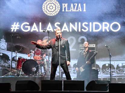 El cantante Loquillo, uno de los protagonistas musicales de la gala organizada para presentar los carteles de San Isidro 2022.