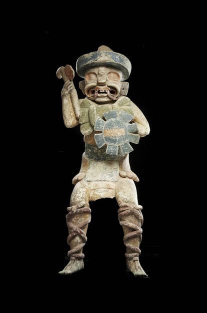 Escultura precolombina falsa subastada en París en 2011 por 2,9 millones de euros.