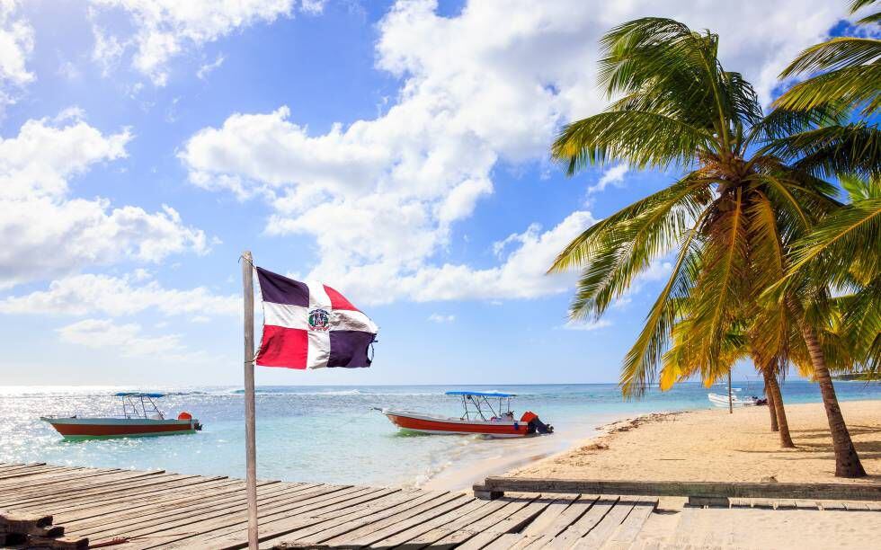 Playa en el Caribe dominicano.