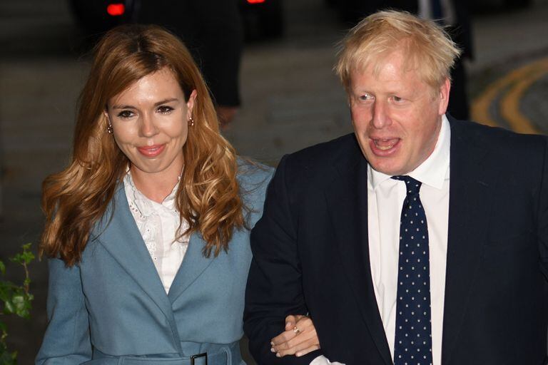 Boris Johnson y Carrie Symonds, padres de un niño | Gente ...