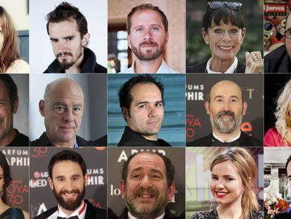 Alguns dels actors que figuren entre els primers 100 en recaptació de les seves pel·lícules.