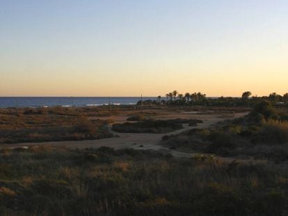 Vista de la playa de Creixell, en Tarragona.