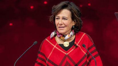 Ana Bot&iacute;n, presidenta del Banco Santander.