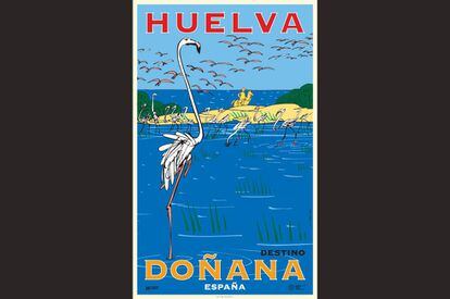 La Campaña ‘Huelva Destino…’ fue creada por Oscar Mariné y Christian Boyer, reconocido ilustrador y artista, a lo largo de 10 años, como medio de promoción y comunicación de la provincia de Huelva.