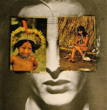 &#039;Historia de Brasil. Ni&ntilde;as y ni&ntilde;os&#039;. (1975) obra de Anna Bella Geiger. 