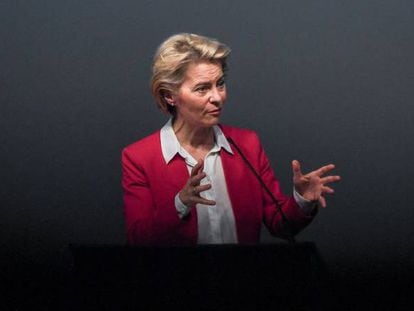 La presidenta de la Comisión, Ursula von der Leyen.