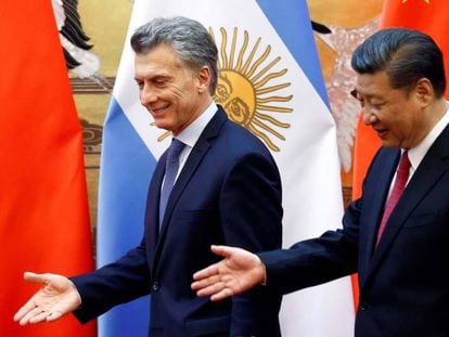 El presidente de China, Xi Jinping, durante una visita a Argentina