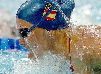 María Peláez, en los Juegos Olímpicos de Atenas 2004.