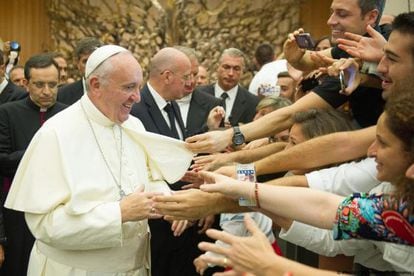 El Papa en el Vaticano la semana pasada.