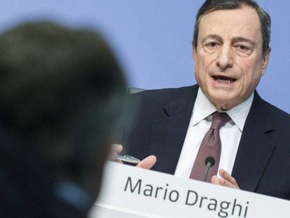 El presidente del BCE, Mario Draghi.