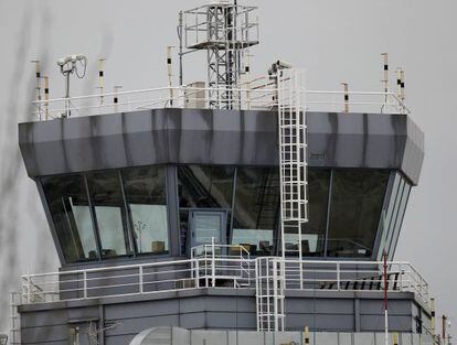 Torre de control de l'aeroport de Madrid-Barajas.