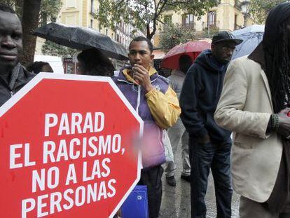  Acto organizado en Madrid en el D&iacute;a Internacional contra el Racismo.