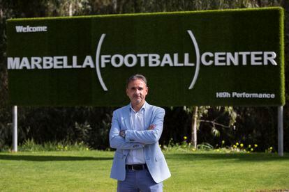 Andrés Roldán, director general del Marbella Football Center.