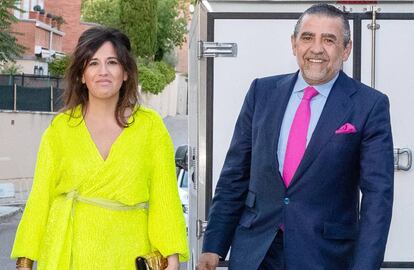 Jaime Martínez-Bordiú y Marta Fernandez, en junio de 2019 en Madrid.