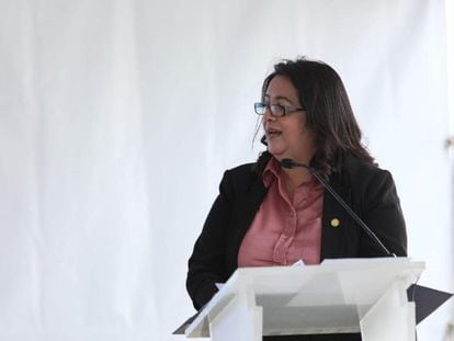 Claudia Ruiz Casasola, ministra de Educación de Guatemala.