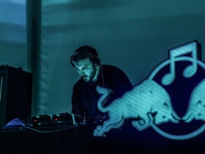 John Talabot en una actuación en el último Primavera Sound.