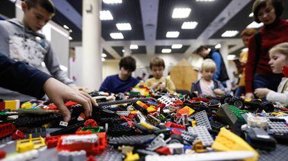 Exposici&oacute;n de Lego en Rusia.