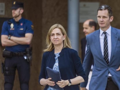 Fotografía de archivo de la infanta Cristina y su marido, Iñaki Urdangarín.