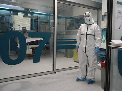 Unidad de Cuidados Intensivos del Hospital Ramón y Cajal (Comunidad de Madrid).