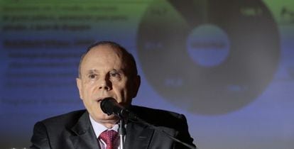 El ministro de Hacienda de Brasil, Guido Mantega