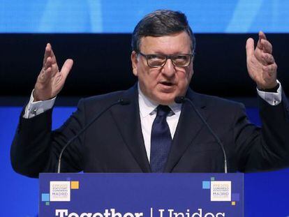 El expresidente de la Comisi&oacute;n Europea Jose Manuel Durao Barroso. 