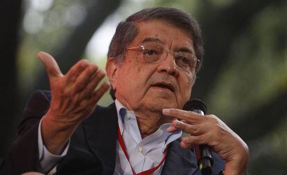 Sergio Ramírez, en el festival Gabriel García Márquez de Periodismo, el pasado mes de octubre.