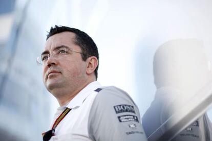 Eric Boullier, en julio de 2014 en Alemania.