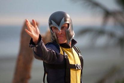 El actor irlandés Michael Fassbender ('Centurión') interpreta a Eric Lensherr, alias Magneto, en 'X-Men First Class'.