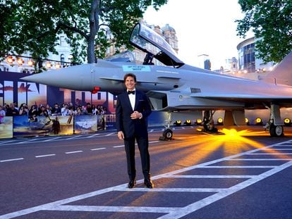 Tom Cruise en el estreno de 'Top Gun: Maverick' en Londres, el 19 de mayo.