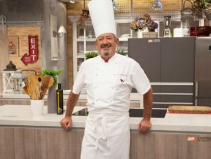 Karlos Arguiñano en su programa de cocina de Antena 3.