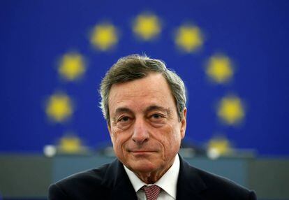 Mario Draghi, presidente del BCE