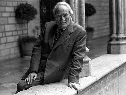 El crítico literario y editor Juan Ramón Masoliver, en 1995.