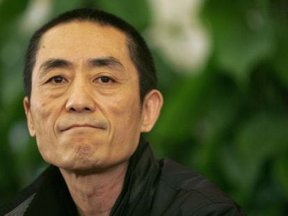 El director de cine chino Zhang Yimou. 