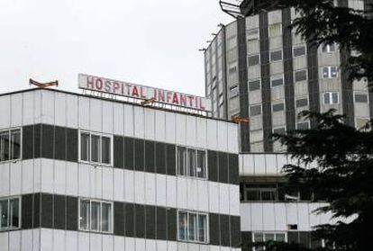 Fachada del Hospital La Paz.