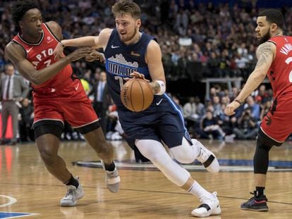 Doncic supera a Anunoby.