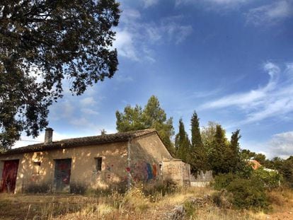 Caseta de Macastre (Valencia) donde apareci&oacute; en 1989 el cad&aacute;ver de la joven de 15 a&ntilde;os Rosario Sayete Moedra.