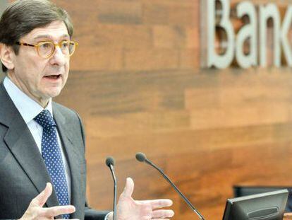 El presidente de Bankia, Jos&eacute; Ignacio Goirigolzarri, y el consejero delegado, Jos&eacute; Sevilla.