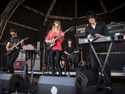 Actuaci&oacute;n en el S&oacute;nar de la banda estadounidense Chromatics.