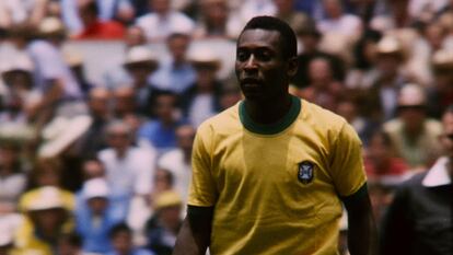 Pelé, en un instante del documental 'Pelé'.