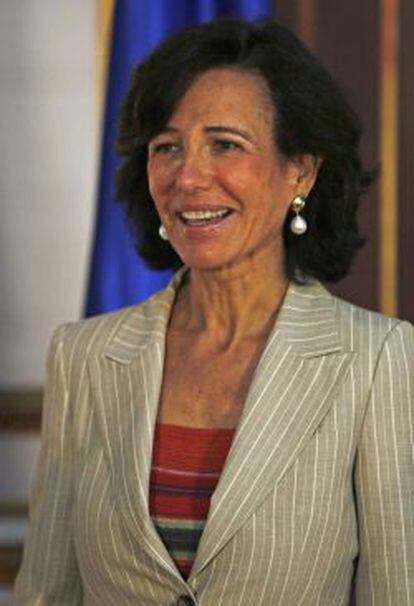 Ana Botin, presidenta de Santander