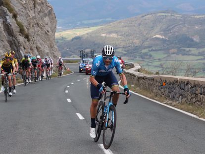 Valverde, en la última Vuelta a España.