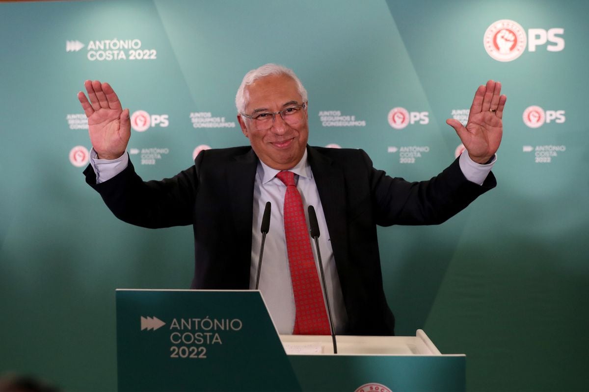 O socialista António Costa atinge maioria absoluta histórica em Portugal |  Internacional