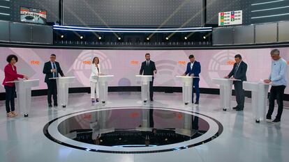 Vídeo | Los mejores momentos del debate a siete entre portavoces parlamentarios
