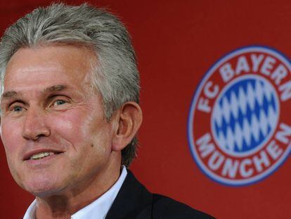 Jupp Heynckes cuando lleg&oacute; al Bayern en 2011.