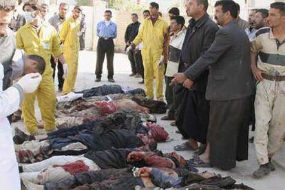 Doce miembros de una familia iraquí fueron asesinados cerca de Bagdad el pasado febrero.