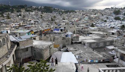 Delmas 32, barrio informal de Puerto Príncipe, Haití.