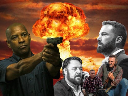 Denzel Washington, Russell Crowe, Kevin Costner, Liam Neeson o Ben Affleck son algunos de las estrellas del Hollywood contemporáneo que se han apuntado a la corriente de "pelis para padres", un género que en la pandemia se ha hecho más grande.